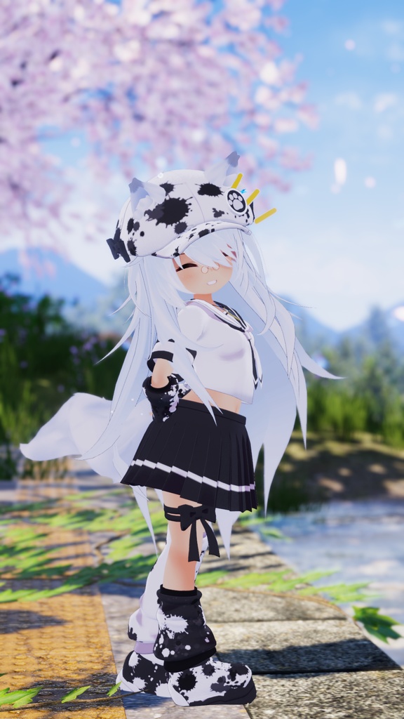 《複数アバター対応衣装》Re:セーラーアシンメトリー