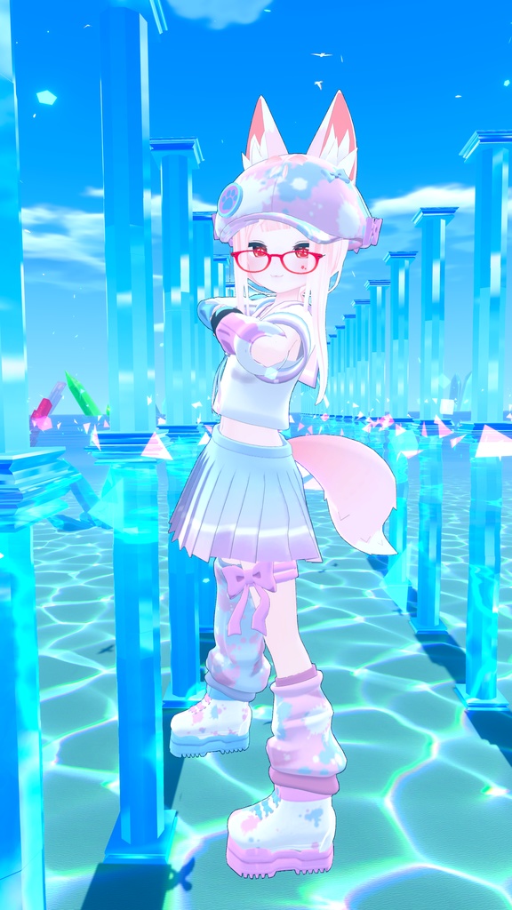 《複数アバター対応衣装》Re:セーラーアシンメトリー