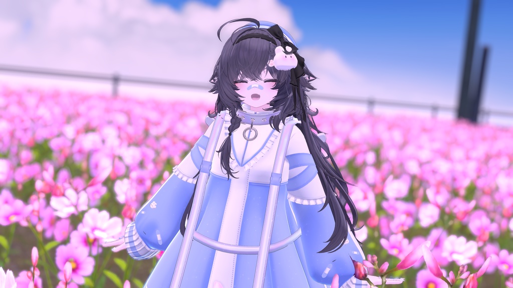 【セール中】《複数アバター対応衣装》ホーリーバンソーコうさぎ