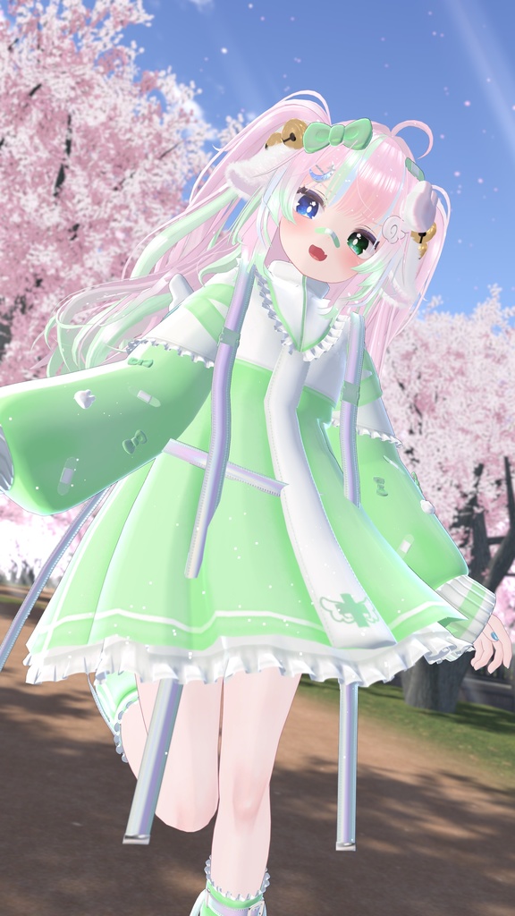 【セール中】《複数アバター対応衣装》ホーリーバンソーコうさぎ