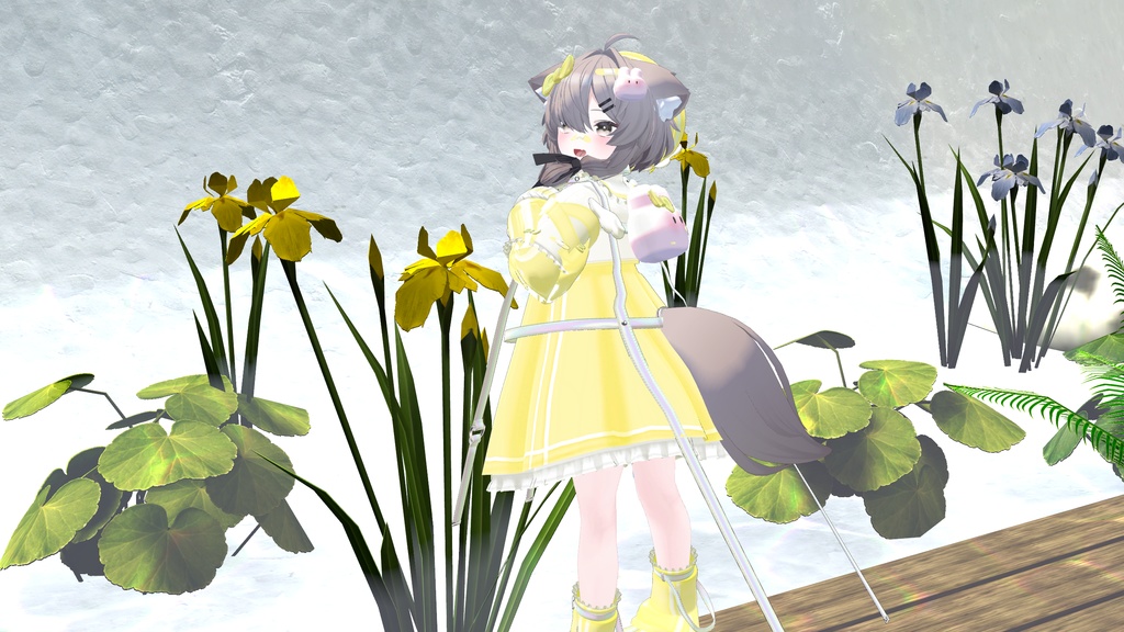 【セール中】《複数アバター対応衣装》ホーリーバンソーコうさぎ