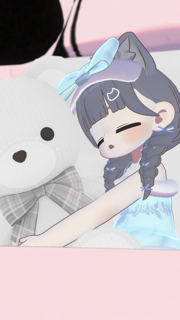 《複数アバター対応衣装》ひつじさんパジャマ