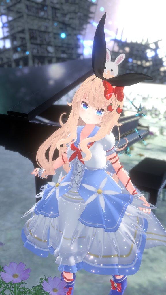 《複数アバター対応衣装》スノーブルーム・セレナーデ