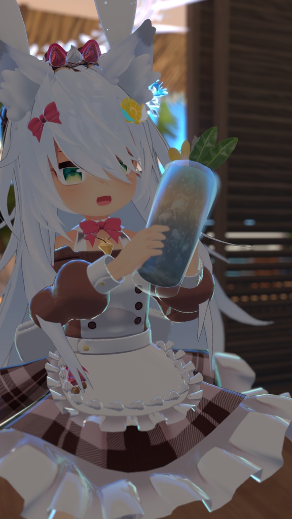 《複数アバター対応衣装》うさみみホイップ