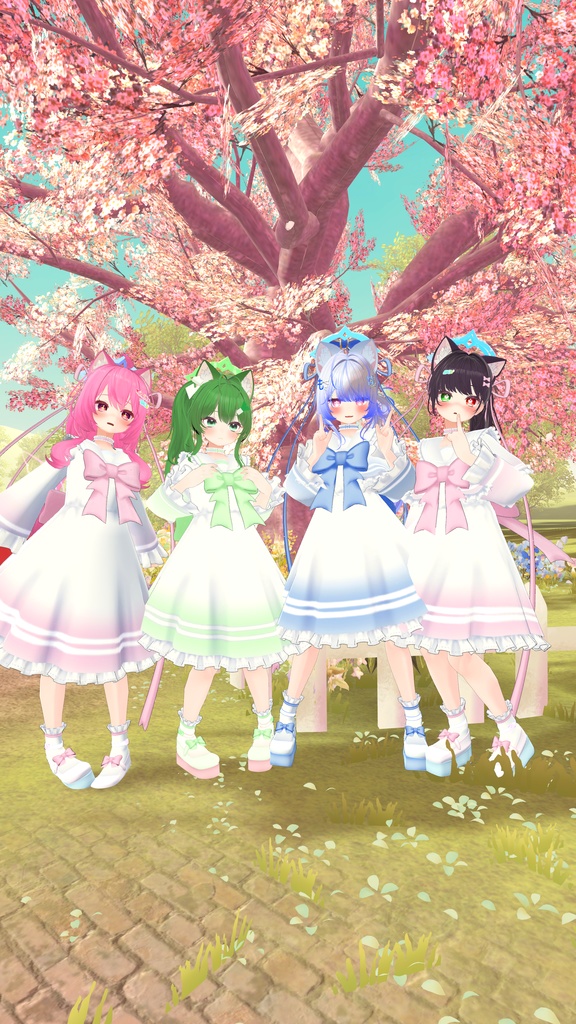 《19アバター対応衣装》ピュアリボン・セーラーケープ