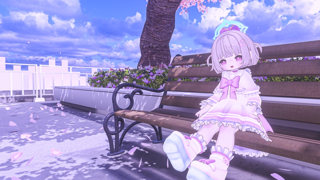 《19アバター対応衣装》ピュアリボン・セーラーケープ