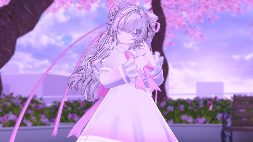 《19アバター対応衣装》ピュアリボン・セーラーケープ