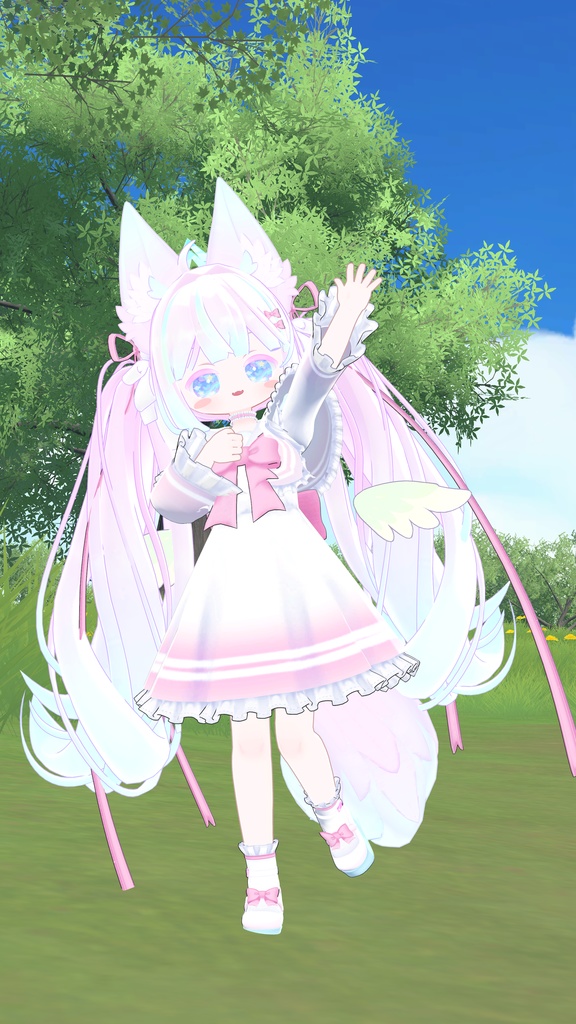 《19アバター対応衣装》ピュアリボン・セーラーケープ