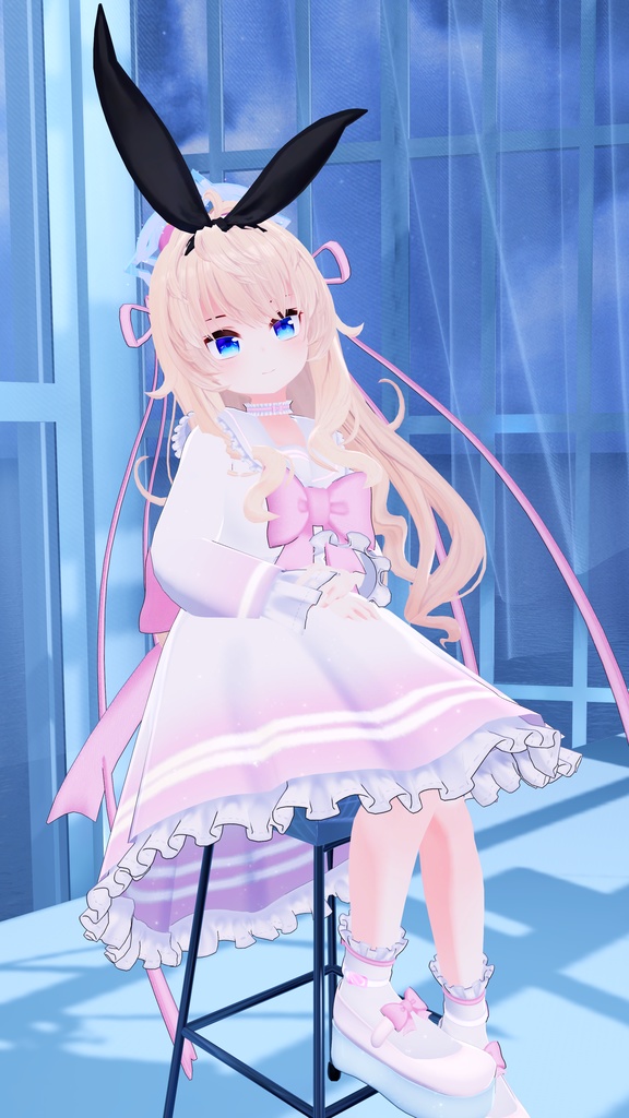 《19アバター対応衣装》ピュアリボン・セーラーケープ