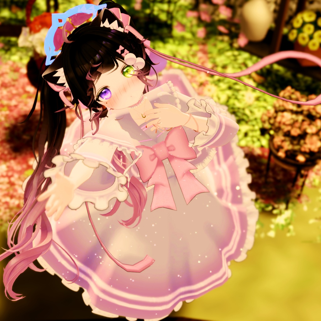 《19アバター対応衣装》ピュアリボン・セーラーケープ