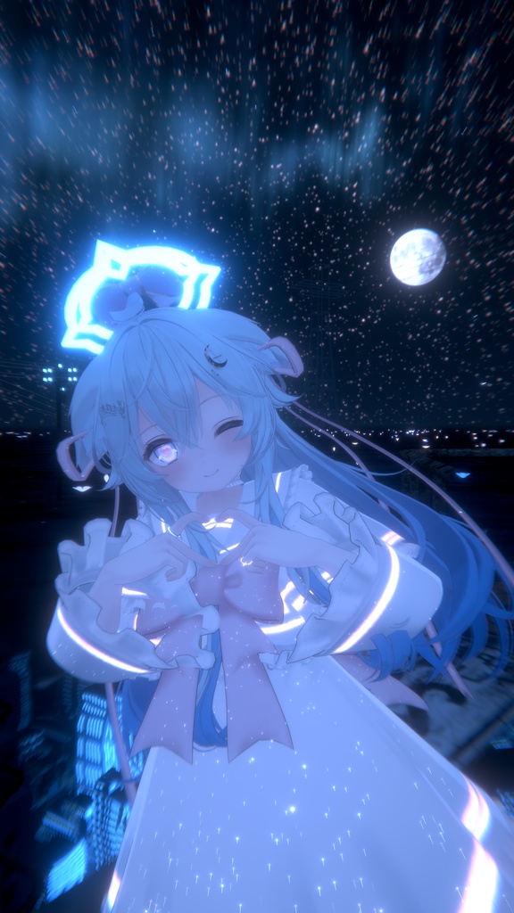 《19アバター対応衣装》ピュアリボン・セーラーケープ