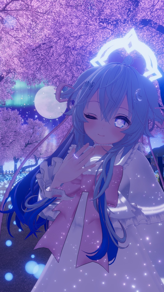 《19アバター対応衣装》ピュアリボン・セーラーケープ