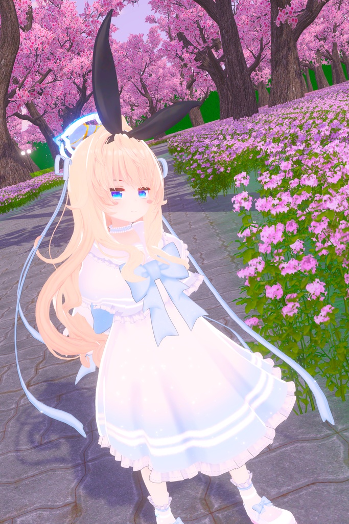 《19アバター対応衣装》ピュアリボン・セーラーケープ