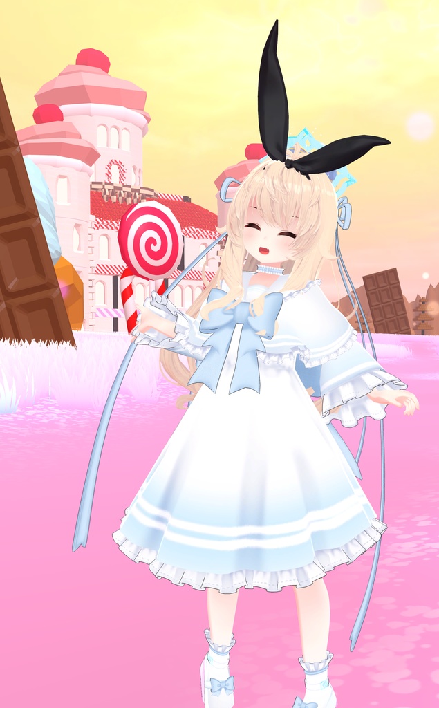 《19アバター対応衣装》ピュアリボン・セーラーケープ