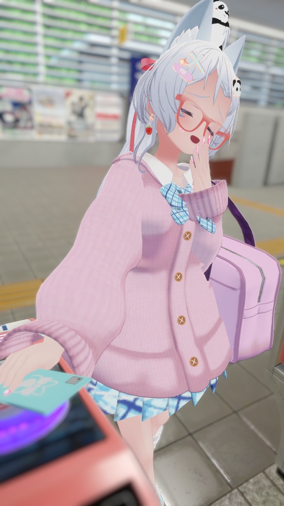 《21アバター対応衣装》なりきりギャル