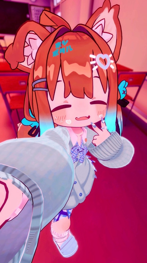 《21アバター対応衣装》なりきりギャル