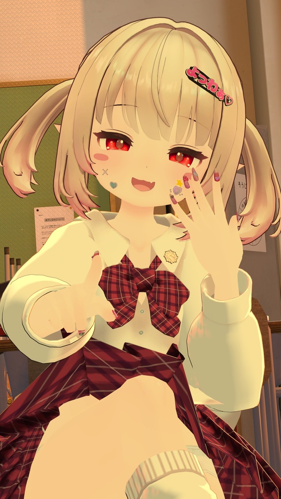 《21アバター対応衣装》なりきりギャル