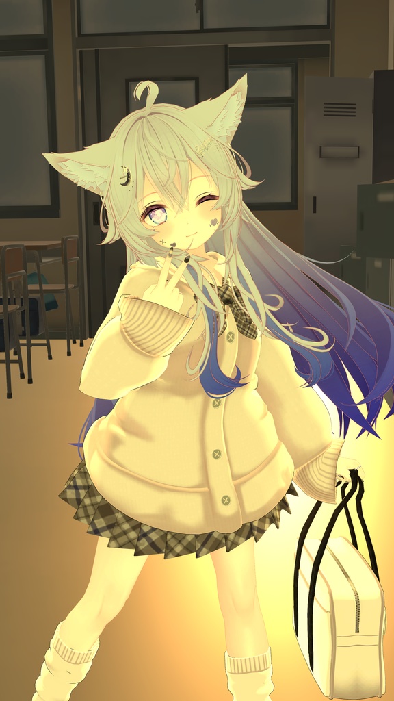 《21アバター対応衣装》なりきりギャル