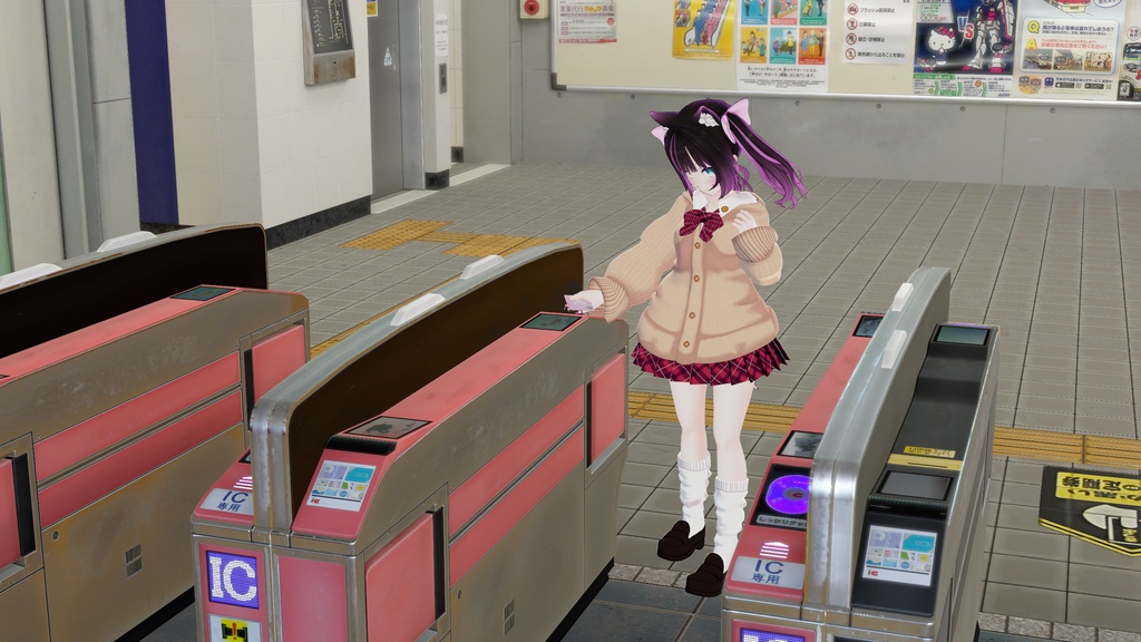 《21アバター対応衣装》なりきりギャル