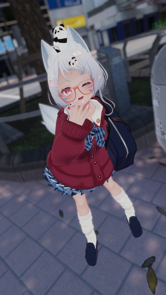 《21アバター対応衣装》なりきりギャル