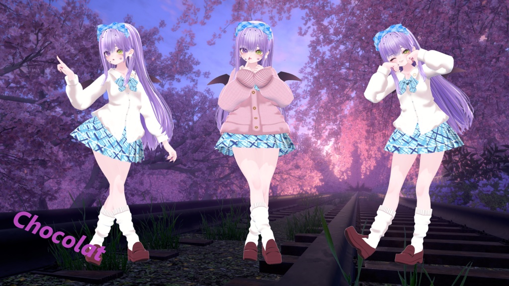 《21アバター対応衣装》なりきりギャル