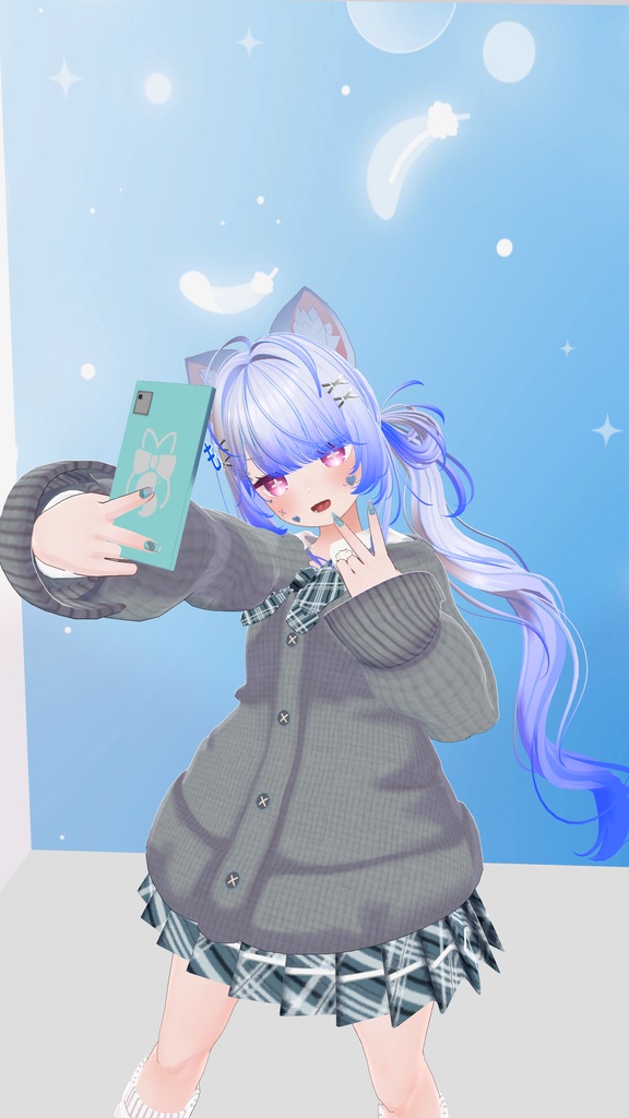 《21アバター対応衣装》なりきりギャル