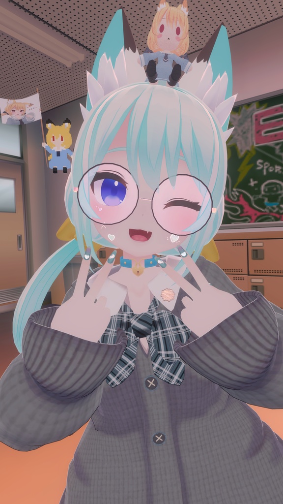 《21アバター対応衣装》なりきりギャル