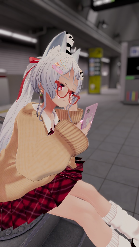 《21アバター対応衣装》なりきりギャル