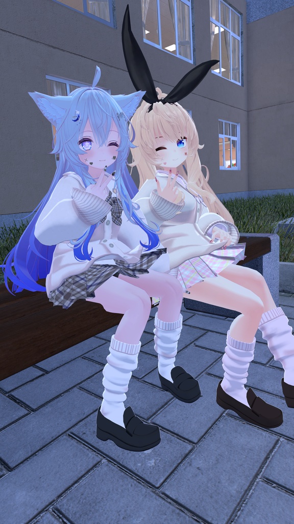 《21アバター対応衣装》なりきりギャル