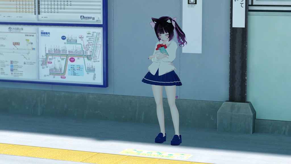 《21アバター対応衣装》なりきりギャル