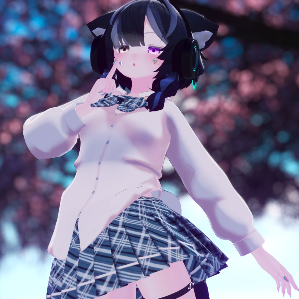 《21アバター対応衣装》なりきりギャル