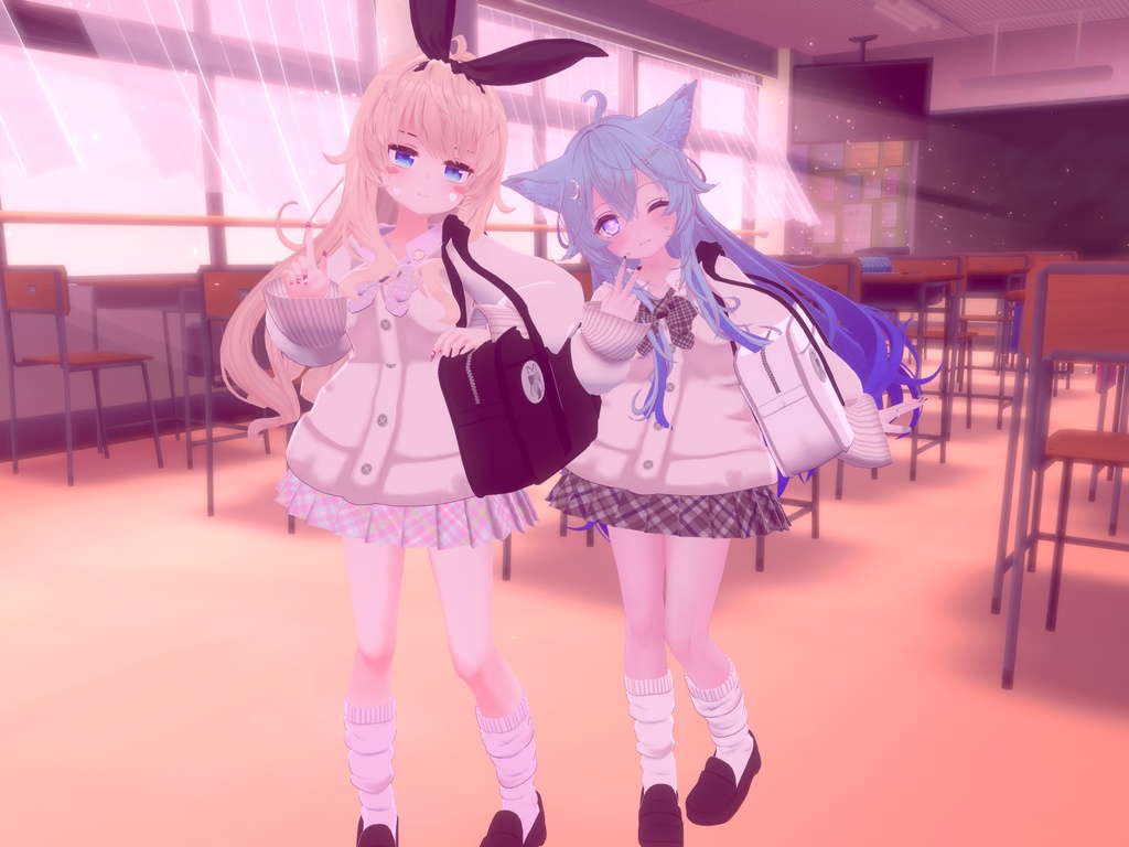 《21アバター対応衣装》なりきりギャル