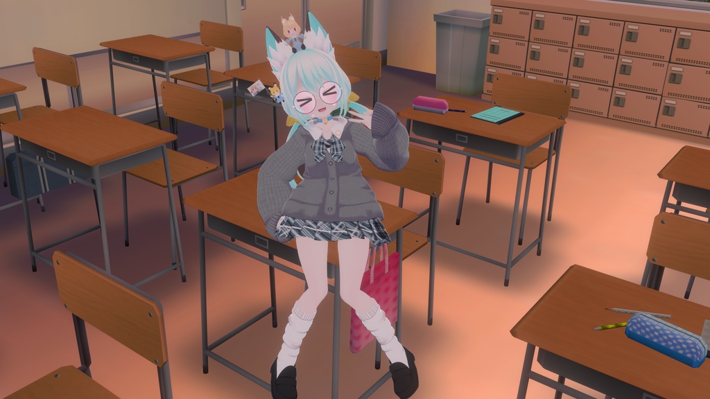 《21アバター対応衣装》なりきりギャル