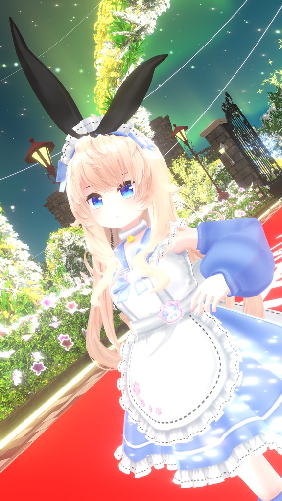 《22アバター対応衣装》にくきゅうセーラーウエイトレスさん