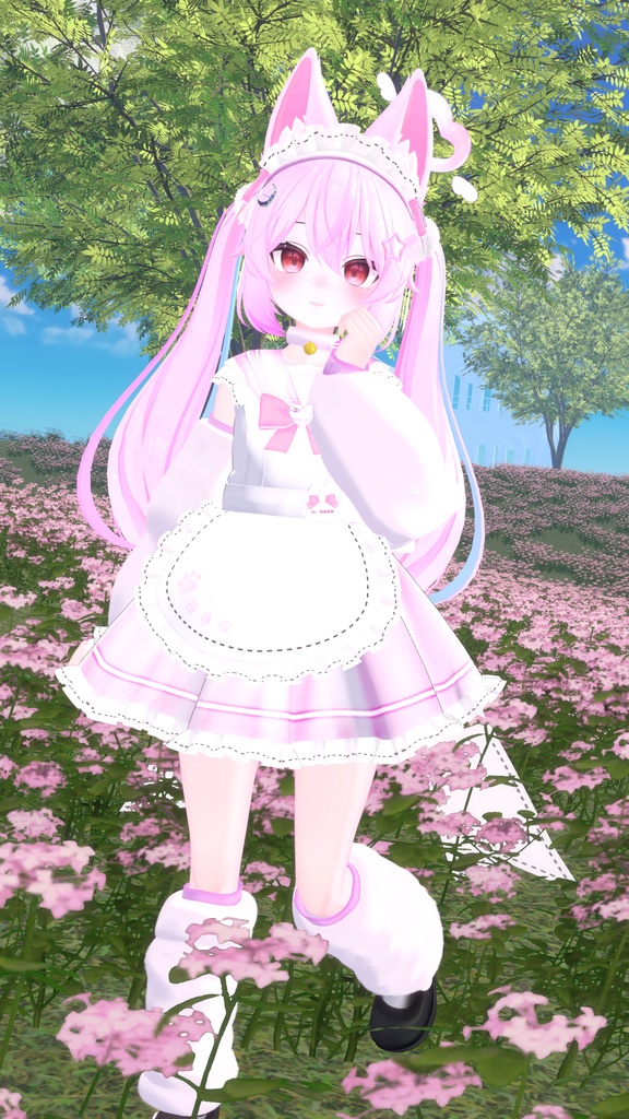 《22アバター対応衣装》にくきゅうセーラーウエイトレスさん