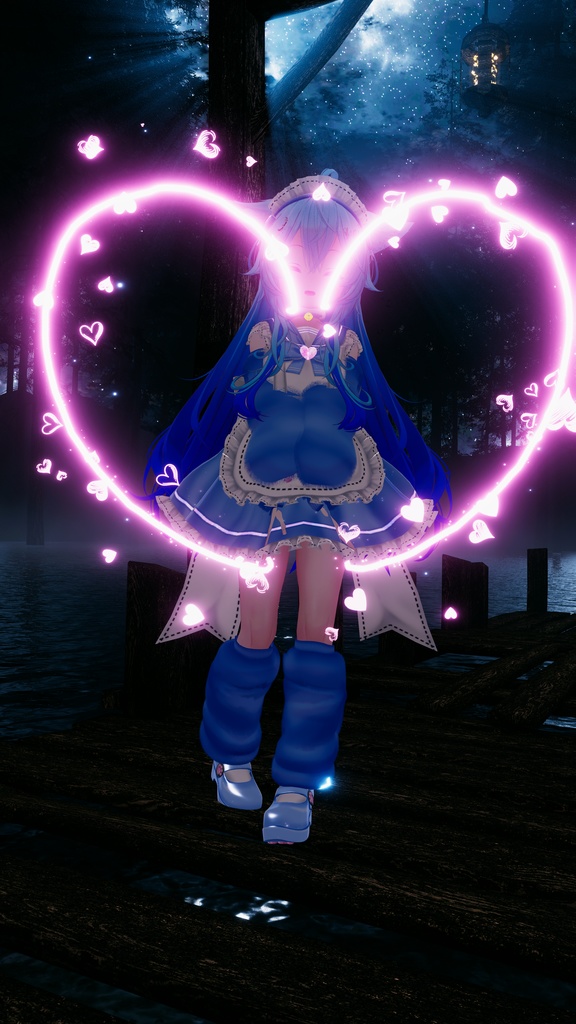 《22アバター対応衣装》にくきゅうセーラーウエイトレスさん