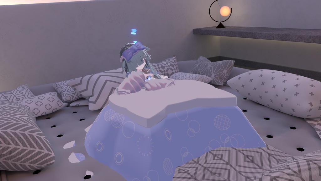 《23アバター対応衣装》ねむねむセーラールームウェア