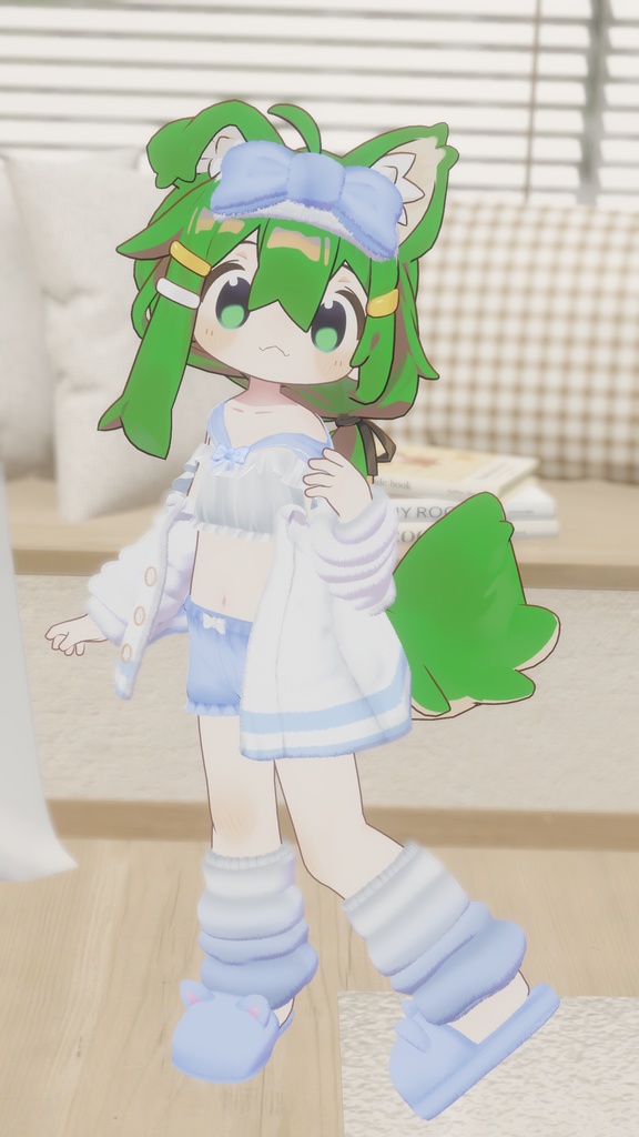 《23アバター対応衣装》ねむねむセーラールームウェア