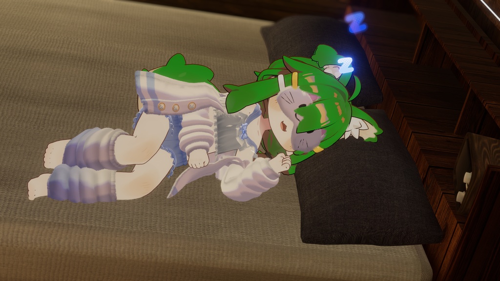 《23アバター対応衣装》ねむねむセーラールームウェア