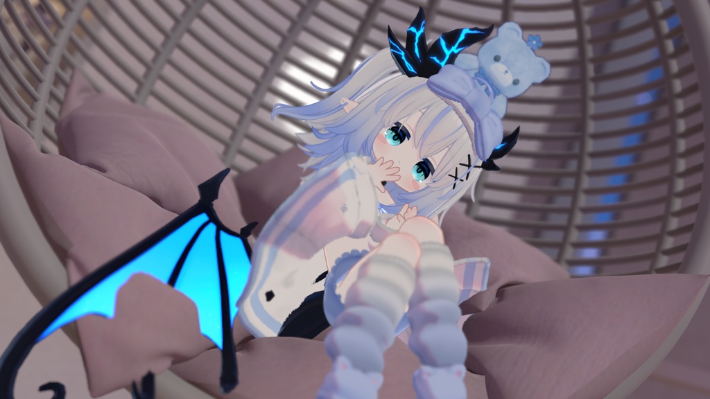 《23アバター対応衣装》ねむねむセーラールームウェア