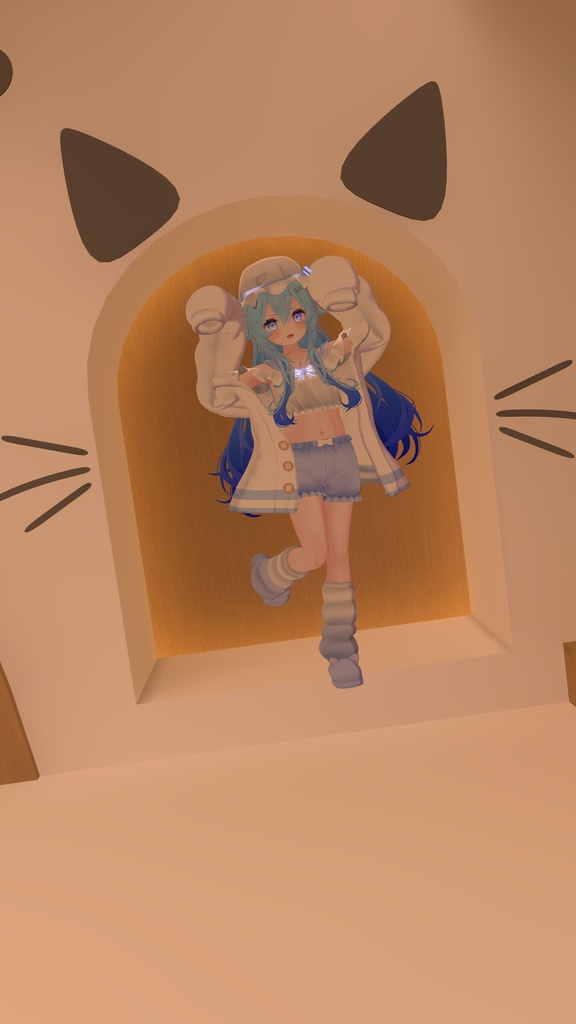 《23アバター対応衣装》ねむねむセーラールームウェア