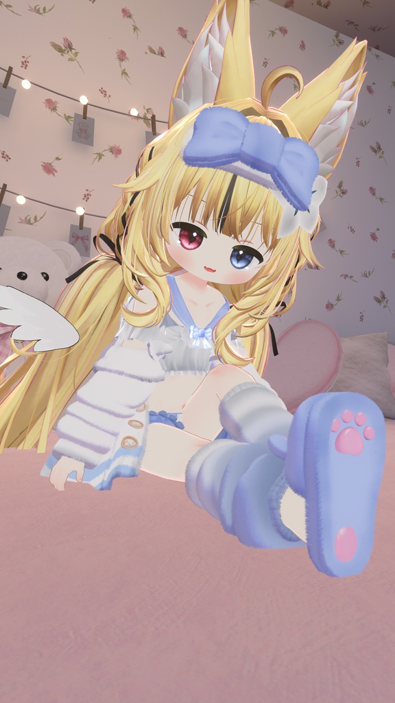 《23アバター対応衣装》ねむねむセーラールームウェア