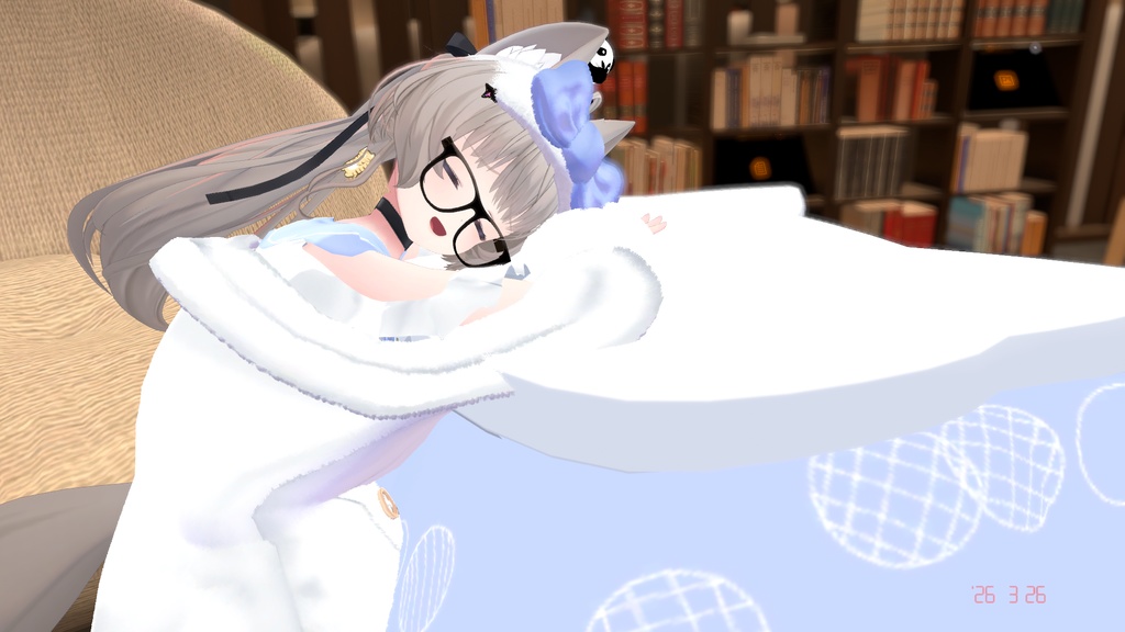 《23アバター対応衣装》ねむねむセーラールームウェア