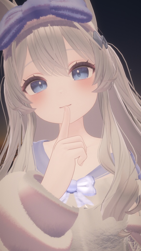 《23アバター対応衣装》ねむねむセーラールームウェア