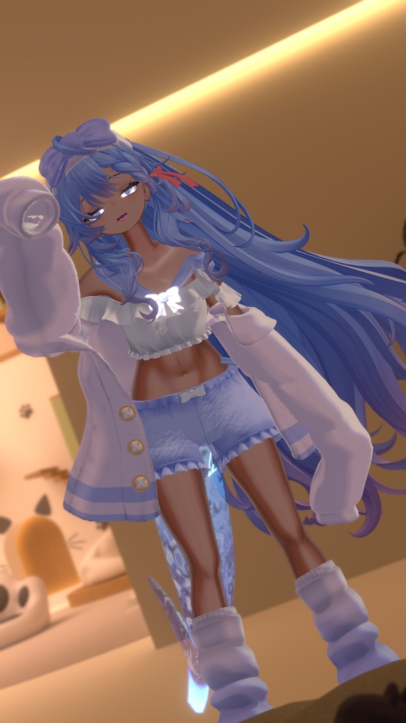 《23アバター対応衣装》ねむねむセーラールームウェア