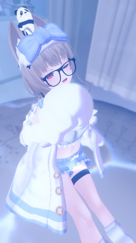 《23アバター対応衣装》ねむねむセーラールームウェア