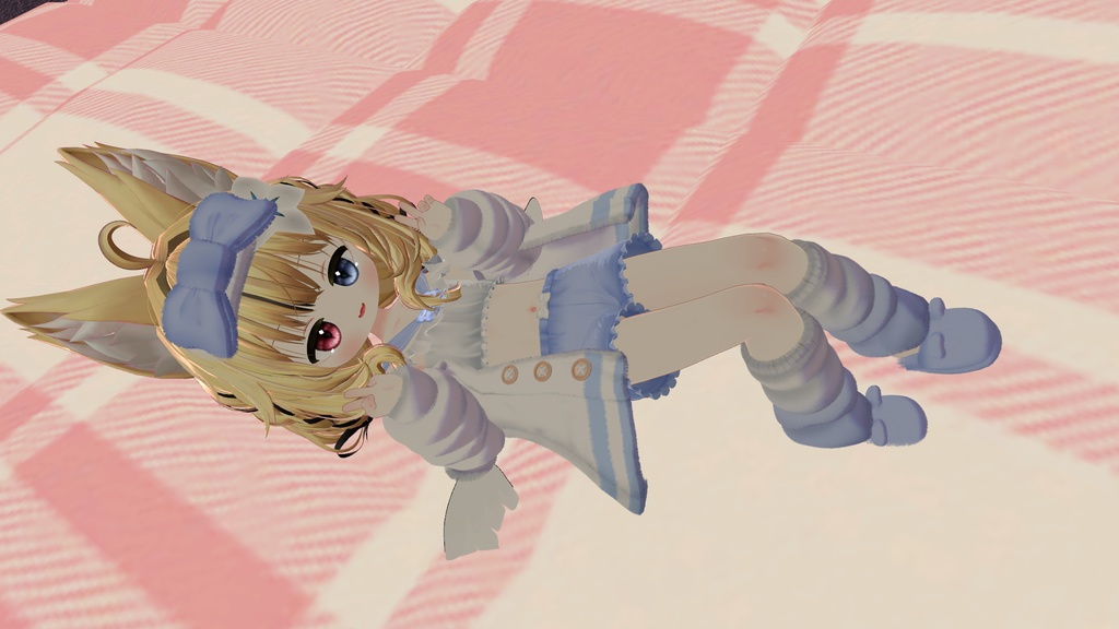 《23アバター対応衣装》ねむねむセーラールームウェア