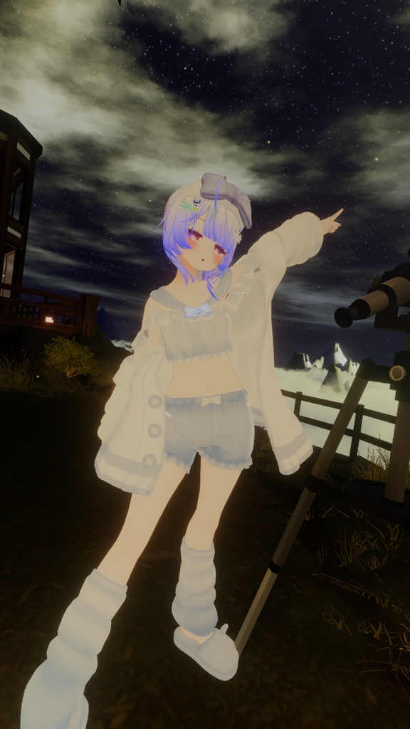 《23アバター対応衣装》ねむねむセーラールームウェア