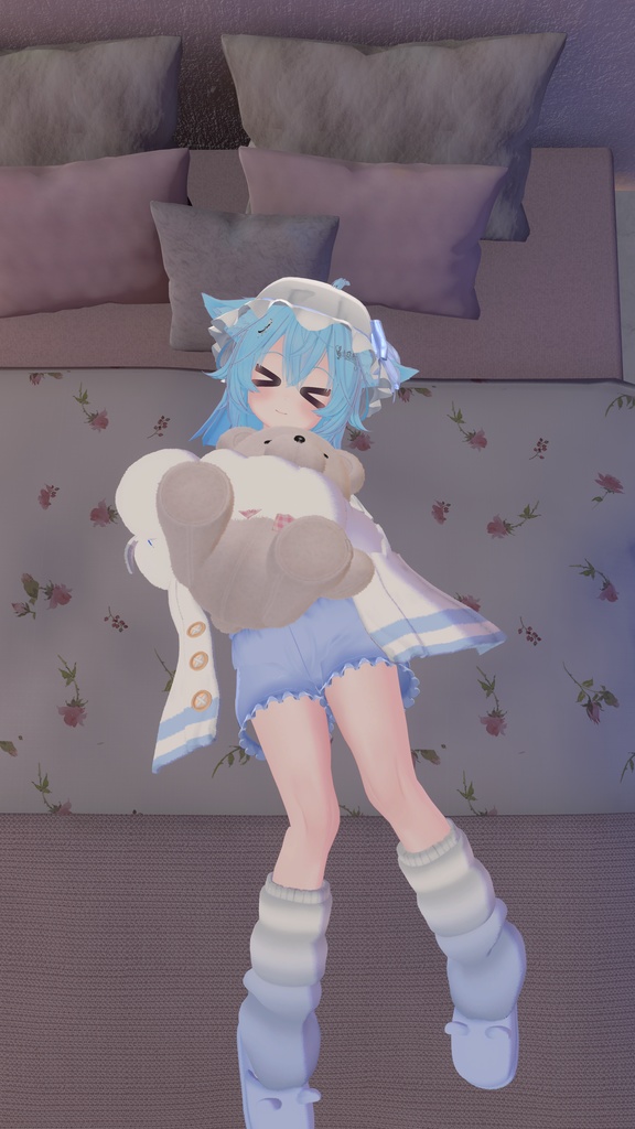 《23アバター対応衣装》ねむねむセーラールームウェア