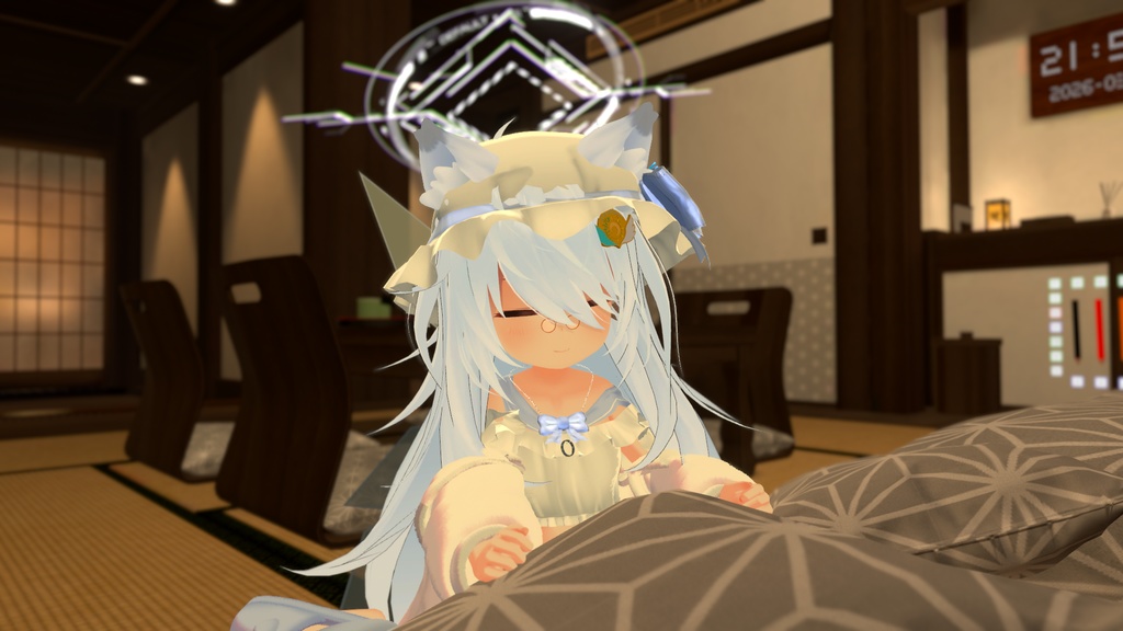 《23アバター対応衣装》ねむねむセーラールームウェア